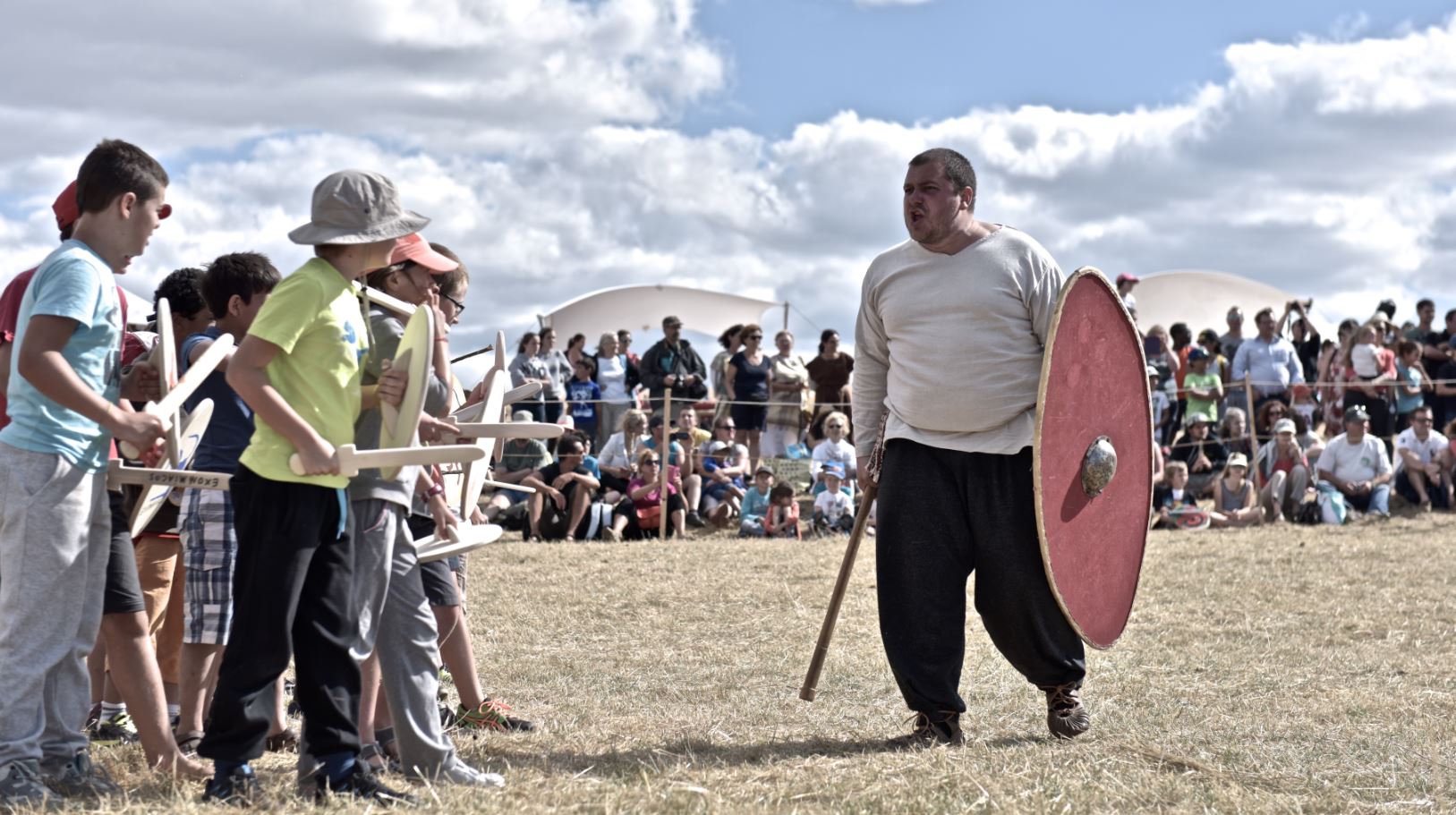 Dans la peau d'un guerrier gaulois - Arverniales 2015