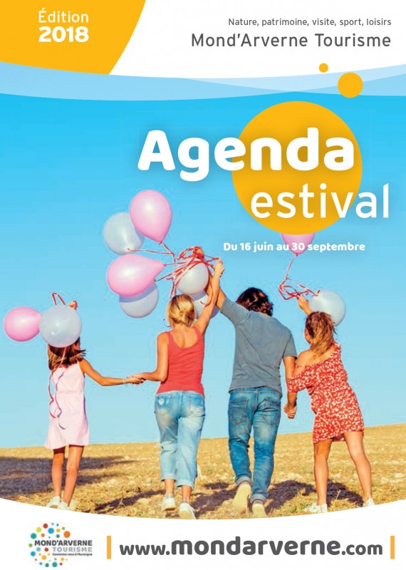 Agenda estival Mond'Arverne 2018 Agenda estival Mond'Arverne 2018