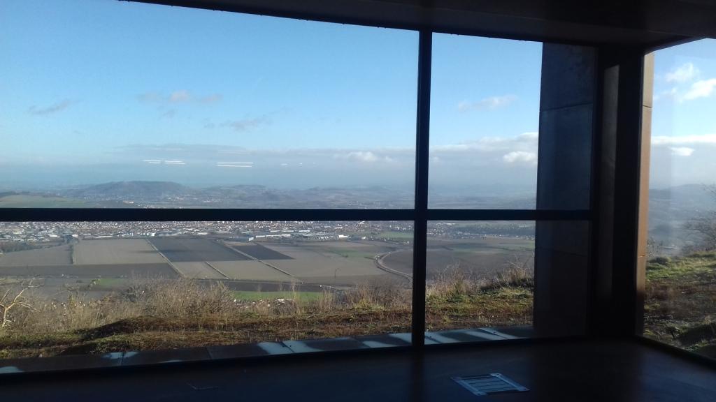 Vue depuis la verrière décembre 2017 - © Mond'Arverne Tourisme Vue depuis la verrière décembre 2017