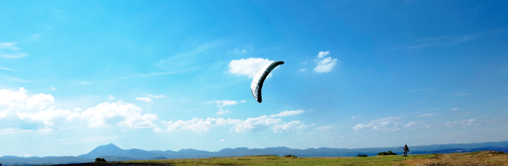 Kitesurf à Gergovie
