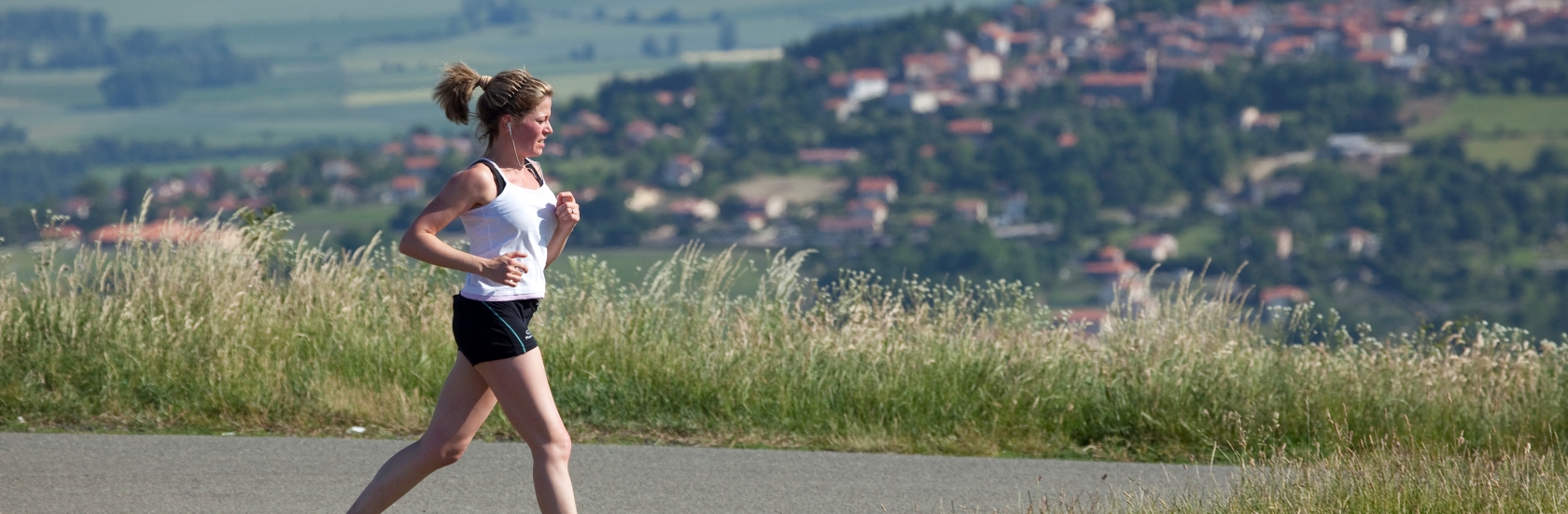 Runing sur le plateau de Gergovie